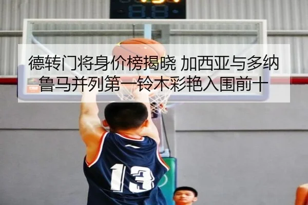 德转门将身价榜揭晓 加西亚与多纳鲁马并列第一铃木彩艳入围前十
